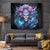 Rose Skull Tapestry I'm Never Alone My Demons Are With Me 24/7