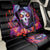 Rose Skull Back Car Seat Cover F Bomb Mom I Sprinkle That Shit Like Confetti - Wonder Print Shop