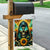 Sunflower Skull Garden Flag I'm Blunt Because God Rolled Me That Way - Wonder Print Shop