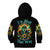 Sunflower Skull Kid Hoodie I'm Blunt Because God Rolled Me That Way - Wonder Print Shop