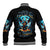 Devil Skull Baseball Jacket One Day I'm Gonna Just Say And Let My Demons Out Play - Wonder Print Shop