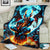 Devil Skull Blanket One Day I'm Gonna Just Say And Let My Demons Out Play