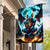 Devil Skull Garden Flag One Day I'm Gonna Just Say And Let My Demons Out Play - Wonder Print Shop