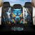 Wolf Skull Back Car Seat Cover Born As Human But Wolft At Heart - Wonder Print Shop