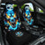 Wolf Skull Car Seat Cover Born As Human But Wolft At Heart - Wonder Print Shop