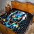 Wolf Skull Quilt Born As Human But Wolft At Heart