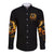 Sunflower Skull Long Sleeve Button Shirt Assuming I Was Like Most Girls Was Your First Mistake - Wonder Print Shop