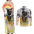 I Am Black Queen Couples Matching Off Shoulder Maxi Dress and Long Sleeve Button Shirt Flowers Retro Style - Wonder Print Shop