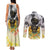 I Am Black Queen Couples Matching Tank Maxi Dress and Long Sleeve Button Shirt Flowers Retro Style - Wonder Print Shop