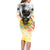 I Am Black Queen Family Matching Long Sleeve Bodycon Dress and Hawaiian Shirt Flowers Retro Style - Wonder Print Shop