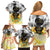 I Am Black Queen Family Matching Off Shoulder Short Dress and Hawaiian Shirt Flowers Retro Style - Wonder Print Shop