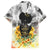 I Am Black Queen Family Matching Puletasi and Hawaiian Shirt Flowers Retro Style - Wonder Print Shop