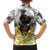 I Am Black Queen Family Matching Short Sleeve Bodycon Dress and Hawaiian Shirt Flowers Retro Style - Wonder Print Shop