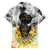 I Am Black Queen Family Matching Short Sleeve Bodycon Dress and Hawaiian Shirt Flowers Retro Style - Wonder Print Shop