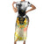 I Am Black Queen Family Matching Short Sleeve Bodycon Dress and Hawaiian Shirt Flowers Retro Style - Wonder Print Shop