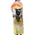 I Am Black Queen Off Shoulder Maxi Dress Flowers Retro Style - Wonder Print Shop