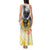 I Am Black Queen Tank Maxi Dress Flowers Retro Style