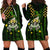 St Patrick's Day Skull Hoodie Dress American Flag Shamrock - Wonder Print Shop