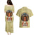 Personalized Black Girl African Couples Matching Puletasi and Hawaiian Shirt Never Underestimate A Book Lover