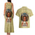 Personalized Black Girl African Couples Matching Tank Maxi Dress and Hawaiian Shirt Never Underestimate A Book Lover