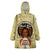 Personalized Black Girl African Wearable Blanket Hoodie Never Underestimate A Book Lover