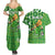 Personalized Happy St Patrick's Day Couples Matching Summer Maxi Dress and Hawaiian Shirt Irish Leprechaun - Wonder Print Shop