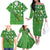 Personalized Happy St Patrick's Day Family Matching Off The Shoulder Long Sleeve Dress and Hawaiian Shirt Irish Leprechaun - Wonder Print Shop