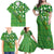 Personalized Happy St Patrick's Day Family Matching Off Shoulder Maxi Dress and Hawaiian Shirt Irish Leprechaun - Wonder Print Shop