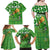 Personalized Happy St Patrick's Day Family Matching Off Shoulder Maxi Dress and Hawaiian Shirt Irish Leprechaun - Wonder Print Shop