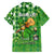 Personalized Happy St Patrick's Day Family Matching Puletasi and Hawaiian Shirt Irish Leprechaun - Wonder Print Shop