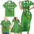 Personalized Happy St Patrick's Day Family Matching Short Sleeve Bodycon Dress and Hawaiian Shirt Irish Leprechaun - Wonder Print Shop