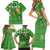 Personalized Happy St Patrick's Day Family Matching Short Sleeve Bodycon Dress and Hawaiian Shirt Irish Leprechaun - Wonder Print Shop