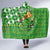 Personalized Happy St Patrick's Day Hooded Blanket Irish Leprechaun