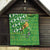 Personalized Happy St Patrick's Day Quilt Irish Leprechaun