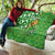 Personalized Happy St Patrick's Day Quilt Irish Leprechaun