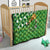 Personalized Happy St Patrick's Day Quilt Irish Leprechaun