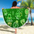 Ireland St Patrick's Day Beach Blanket Symbols Neon