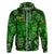 Ireland St Patrick's Day Hoodie Symbols Neon - Wonder Print Shop