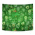 Ireland St Patrick's Day Tapestry Symbols Neon