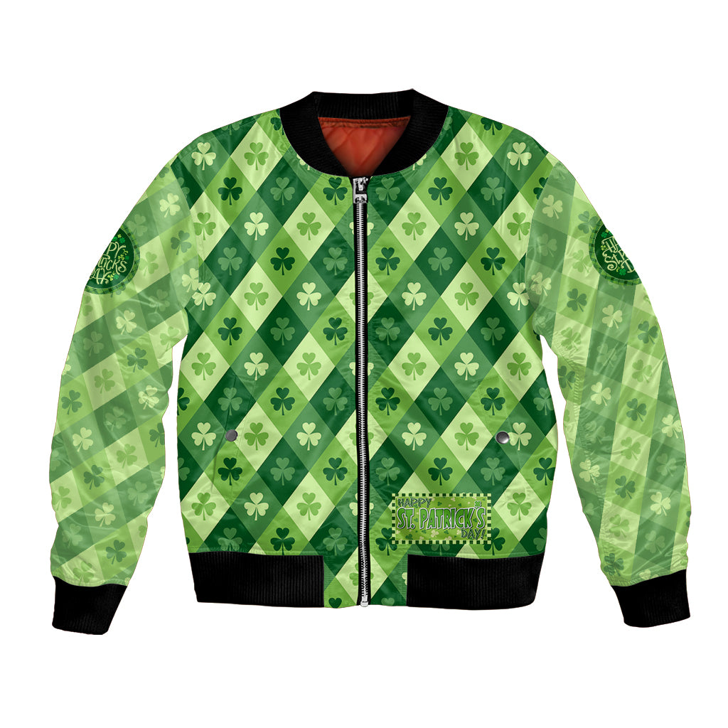 Irish St Patrick's Day Bomber Jacket Simple Style - Wonder Print Shop