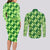 Irish St Patrick's Day Couples Matching Long Sleeve Bodycon Dress and Long Sleeve Button Shirt Simple Style - Wonder Print Shop