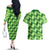 Irish St Patrick's Day Couples Matching Off The Shoulder Long Sleeve Dress and Hawaiian Shirt Simple Style - Wonder Print Shop