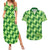 Irish St Patrick's Day Couples Matching Summer Maxi Dress and Hawaiian Shirt Simple Style - Wonder Print Shop