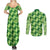 Irish St Patrick's Day Couples Matching Summer Maxi Dress and Long Sleeve Button Shirt Simple Style - Wonder Print Shop