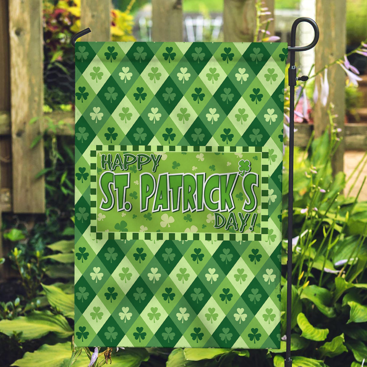 Irish St Patrick's Day Garden Flag Simple Style - Wonder Print Shop