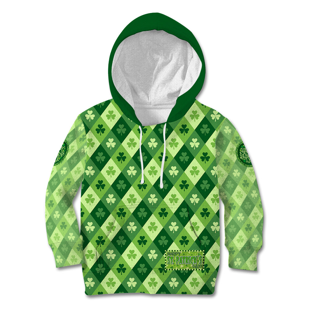 Irish St Patrick's Day Kid Hoodie Simple Style - Wonder Print Shop