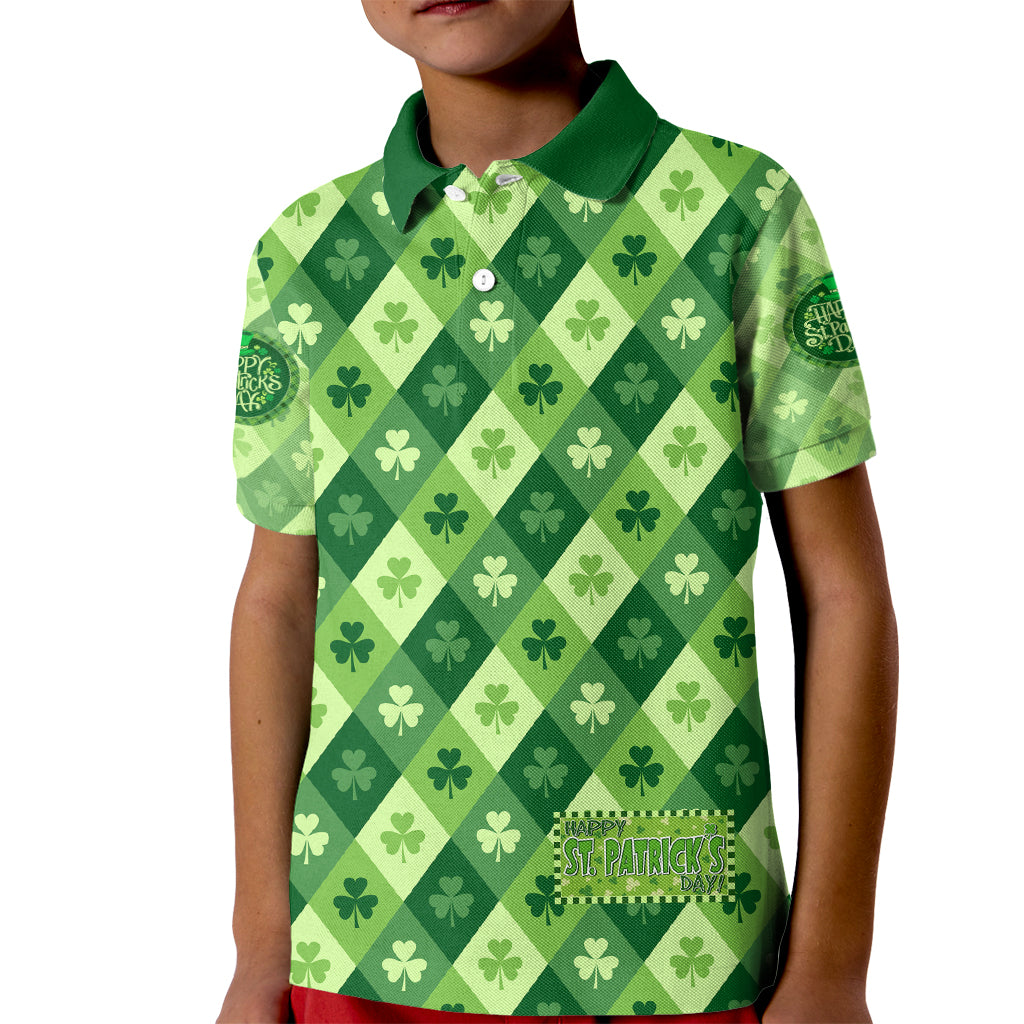 Irish St Patrick's Day Kid Polo Shirt Simple Style - Wonder Print Shop