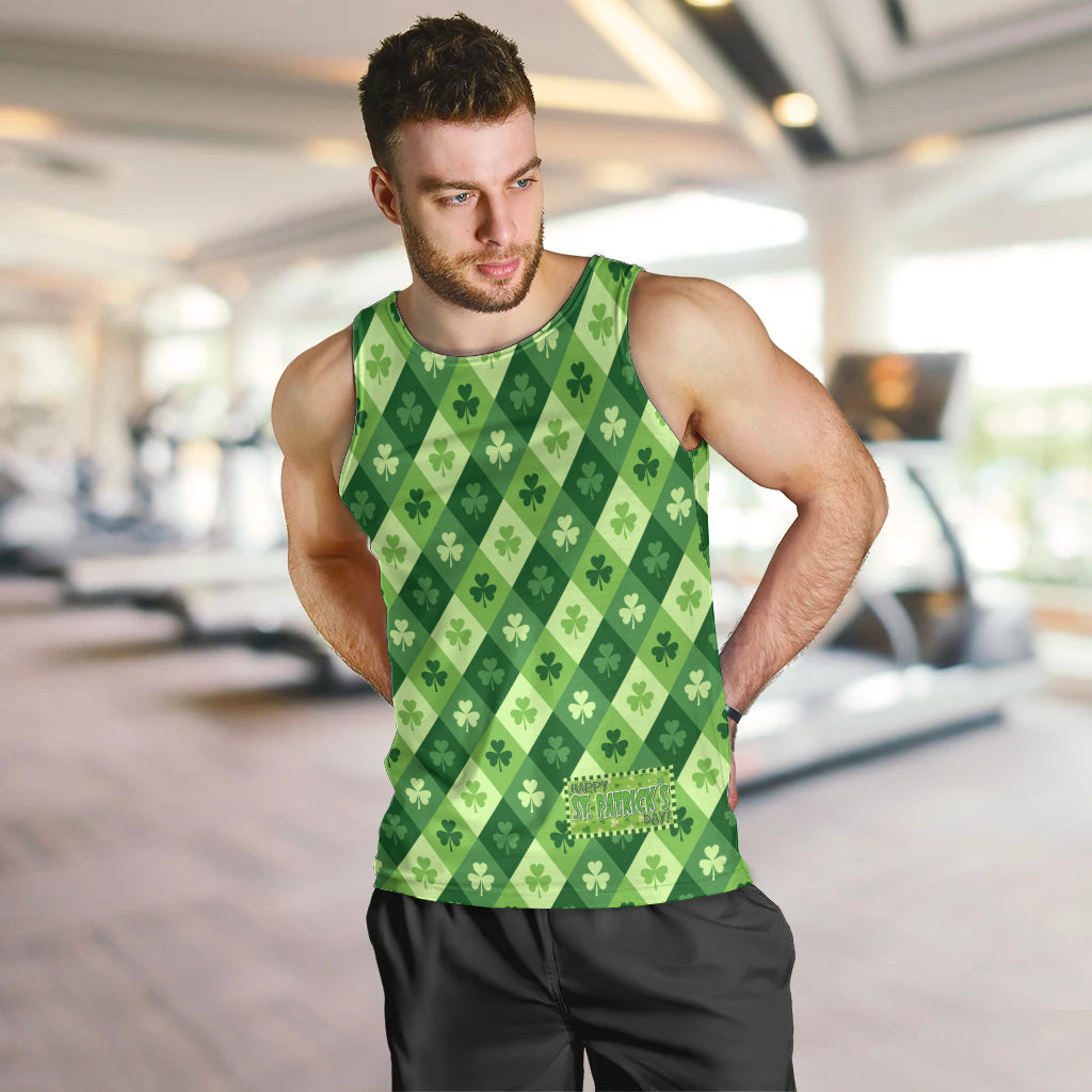 Irish St Patrick's Day Men Tank Top Simple Style - Wonder Print Shop