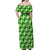 Irish St Patrick's Day Off Shoulder Maxi Dress Simple Style - Wonder Print Shop