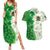 Happy St Patrick's Day Couples Matching Summer Maxi Dress and Hawaiian Shirt Eat Drink and Be Irish - Wonder Print Shop